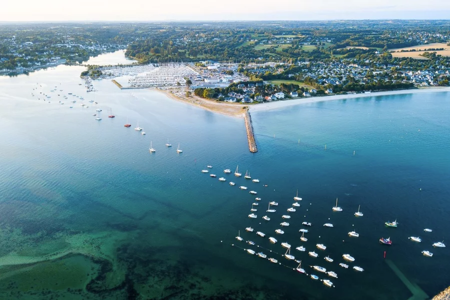 photographie aérienne drone entreprise quimper brest finistere