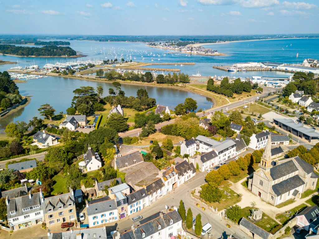 Reportage photo de chantier : étapes, usages et livrables pour le BTP 4 Photographie aérienne Chantier Loctudy